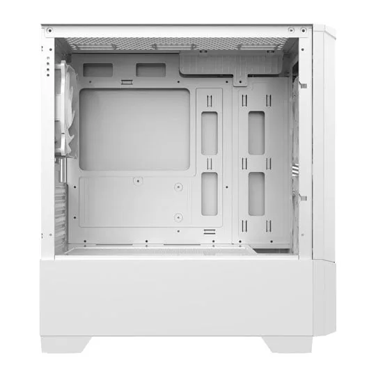 CiT Level 1 White Tempered Glass MicroATX Case 3