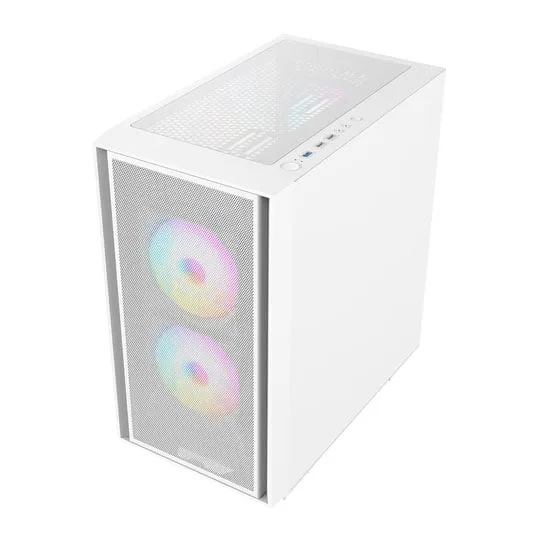 CiT Level 4 Micro-ATX Gaming PC Case White 2