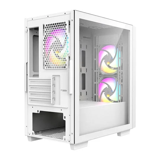 CiT Level 4 Micro-ATX Gaming PC Case White 4