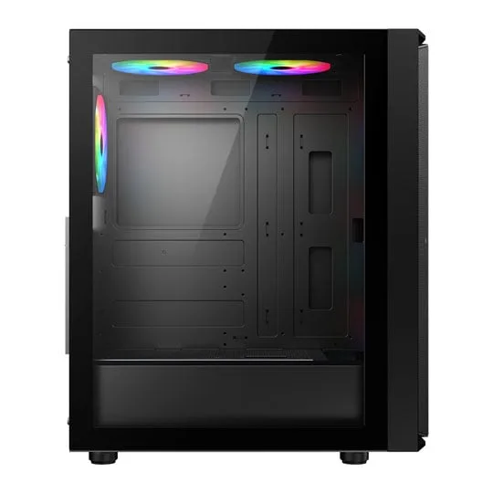 CiT Phantom XL Black Mid Tower E-ATX PC Gaming Case 2