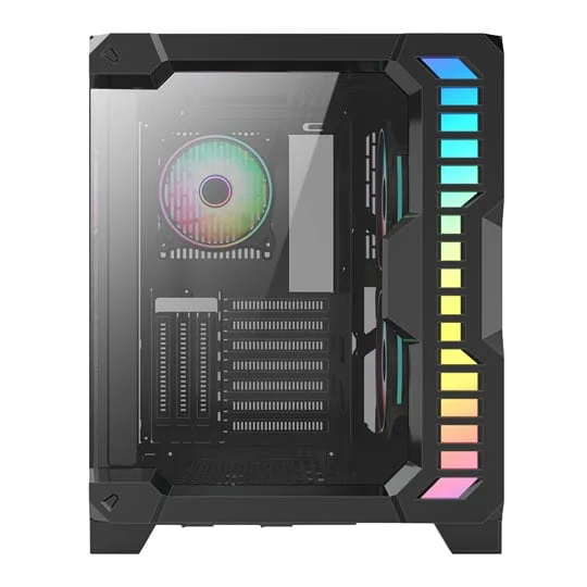 CiT Pro Android X Black Windowed Gaming Cube Case 3