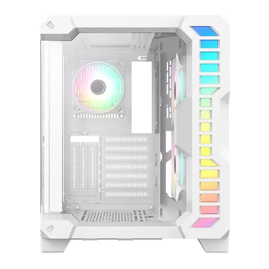 CiT Pro Android X White Windowed Gaming Cube Case 3