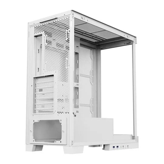 CiT Pro Diamond XR White Mid Tower PC Case 4