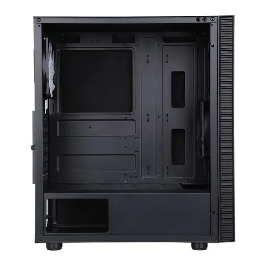 CiT Silent ES Black Mid-Tower ATX Case 2