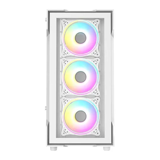 CIT Tornado White MicroATX PC Gaming Case 3