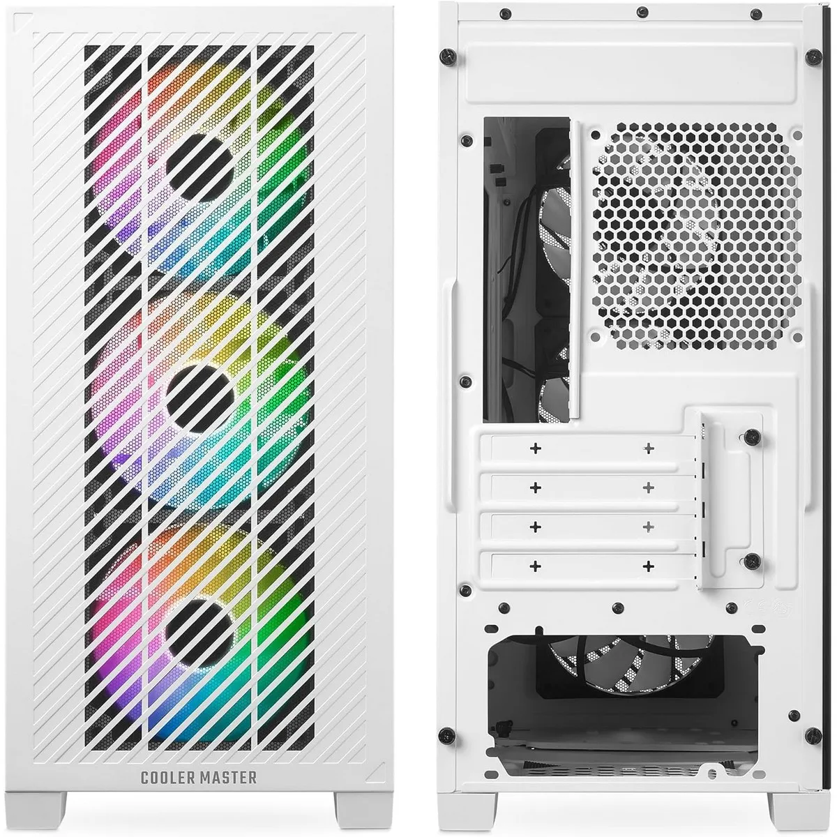 Cooler Master Elite 301 Mini Tower - White 2