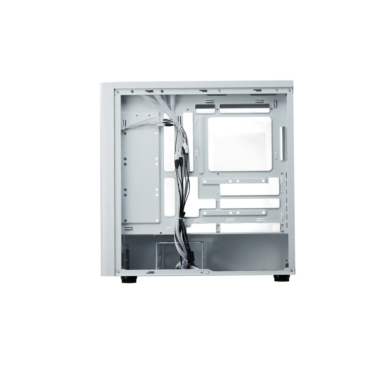 Cooler Master Elite 502 Mid-Tower Case - White Tempered Glass 4