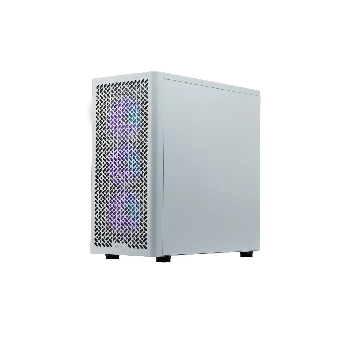 Cooler Master Elite 502 Mid-Tower Case - White Tempered Glass 5