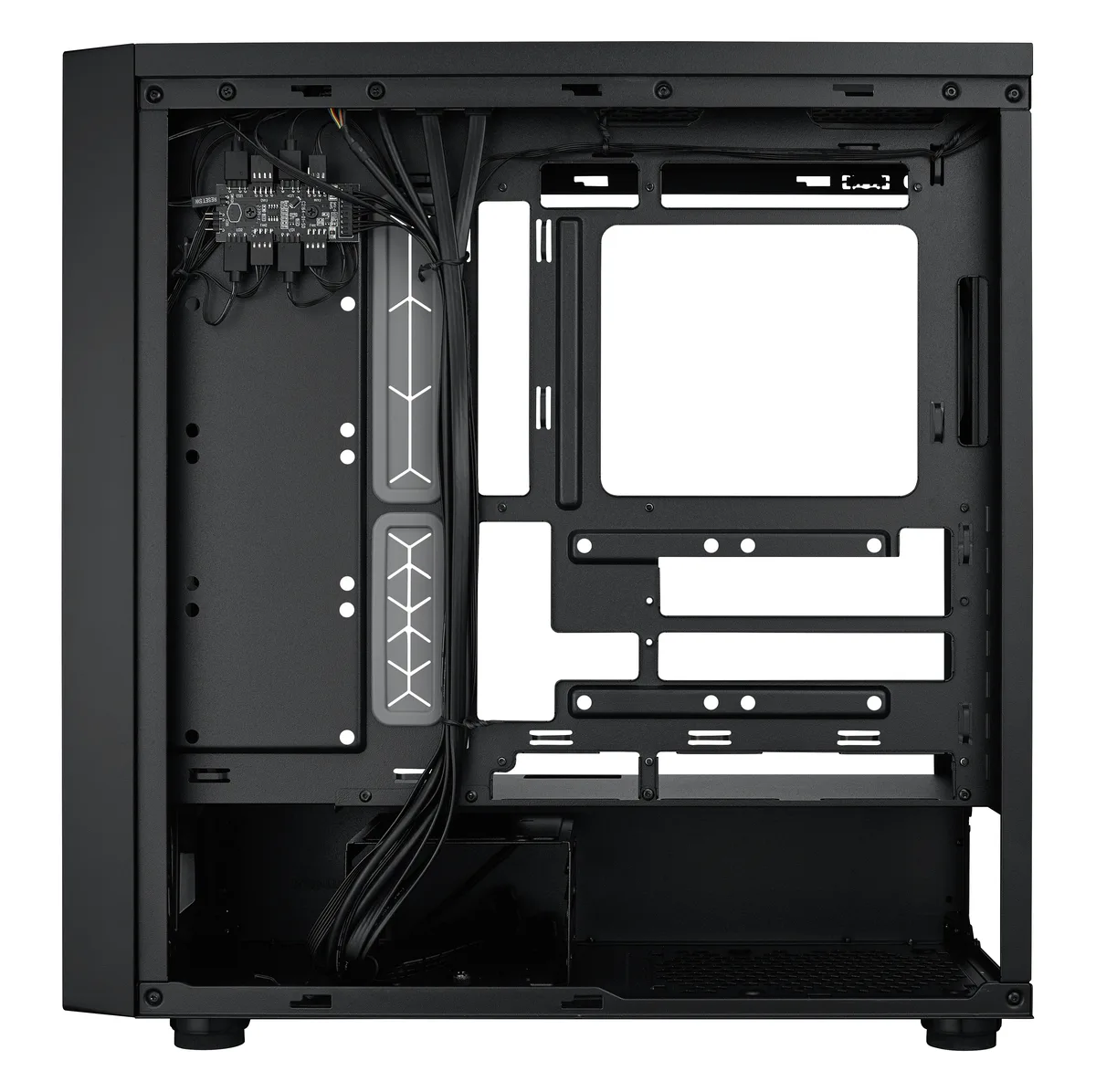 Cooler Master MasterBox 600 Mid Tower ATX Case - Black 11