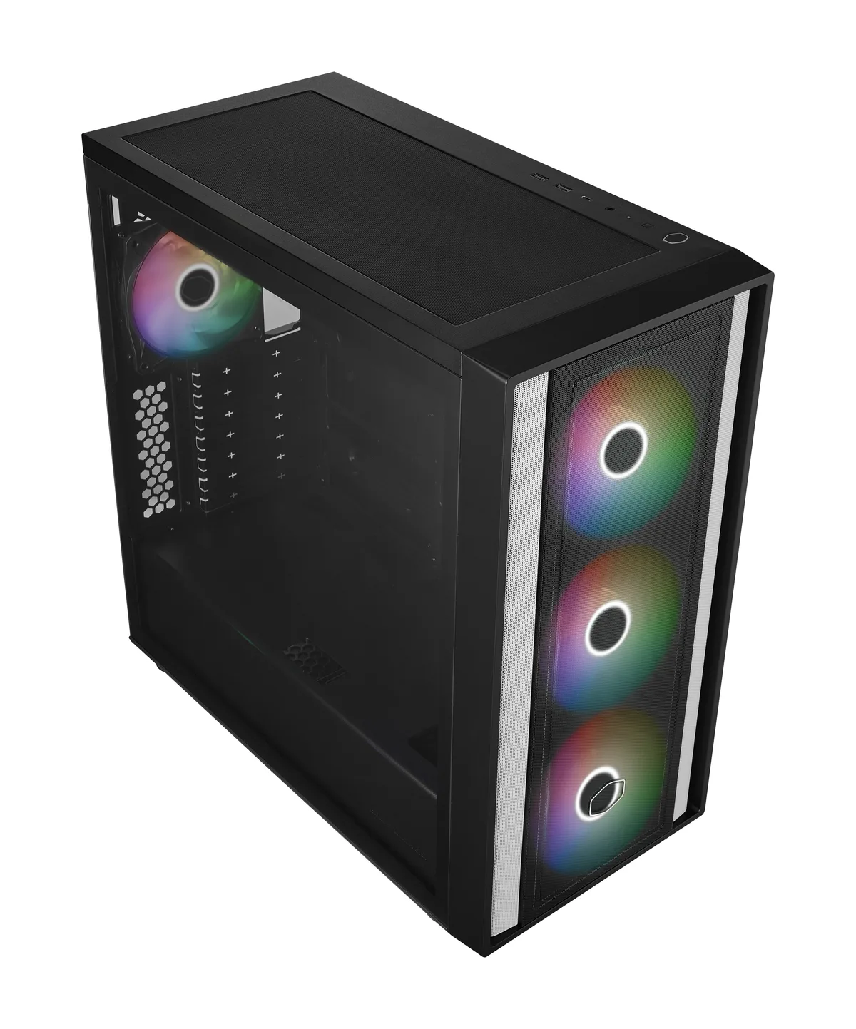 Cooler Master MasterBox 600 Mid Tower ATX Case - Black 3