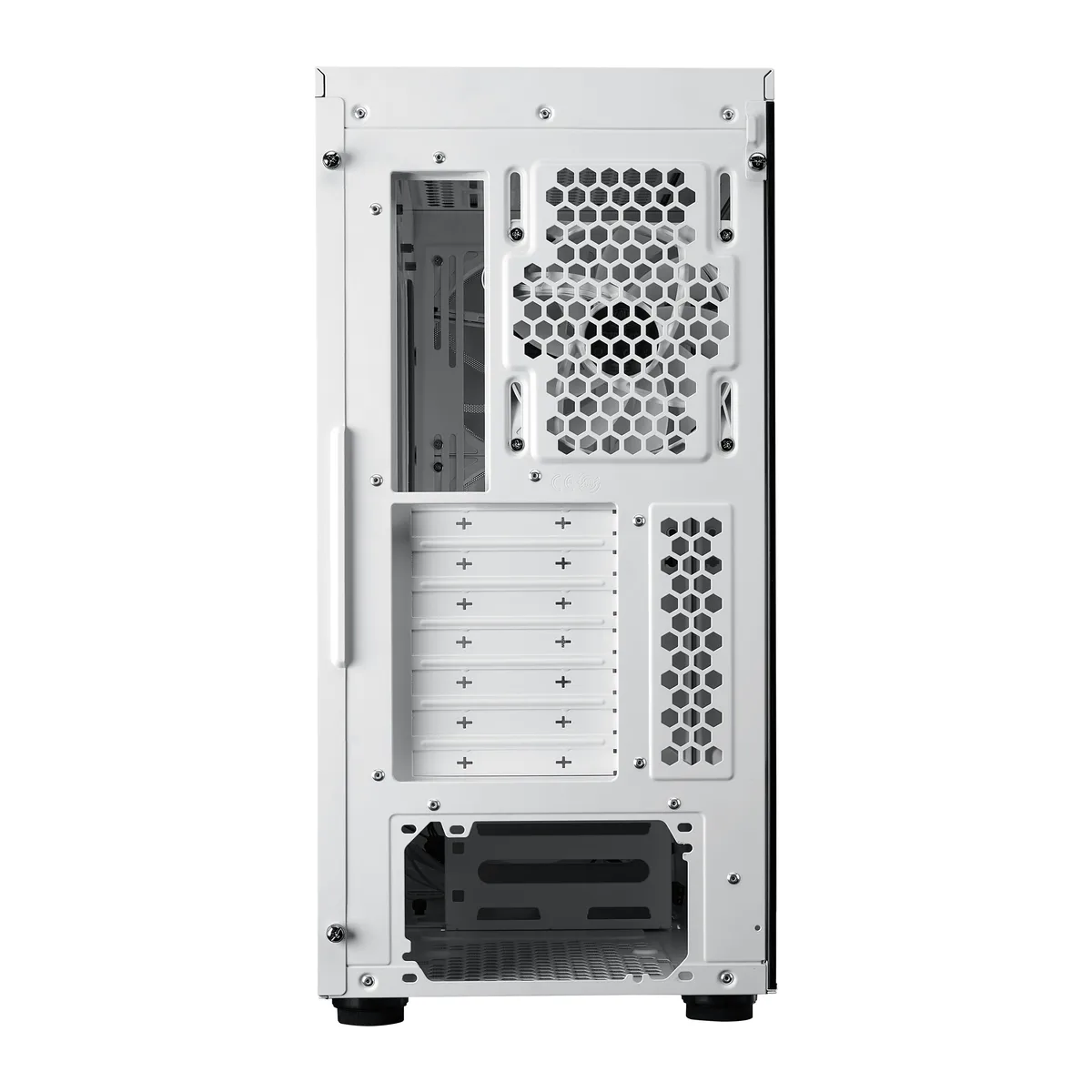 Cooler Master MasterBox 600 Mid Tower ATX Case - White 7