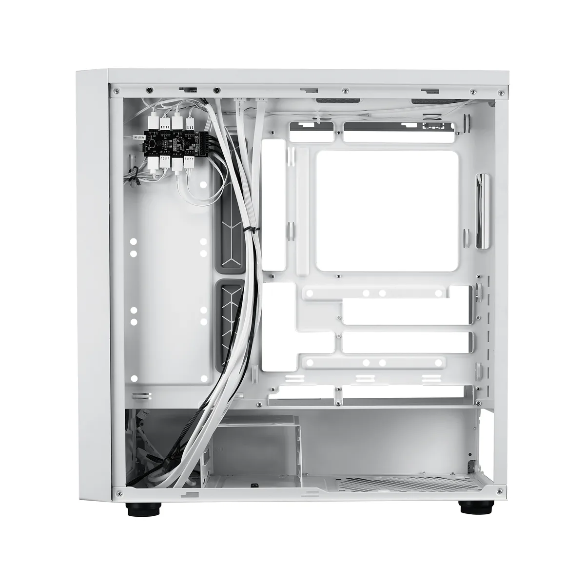 Cooler Master MasterBox 600 Mid Tower ATX Case - White 9