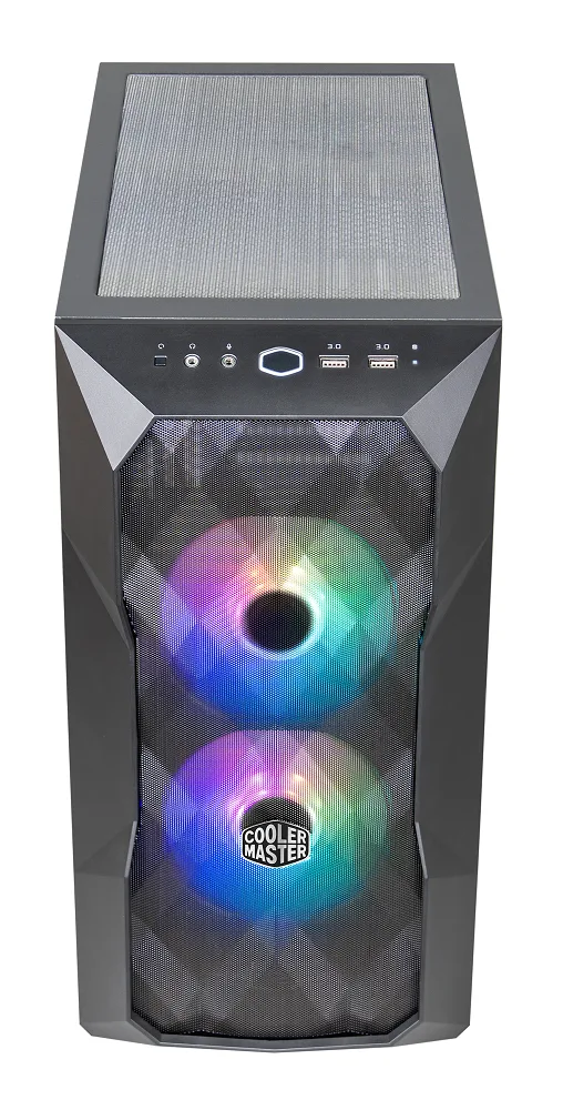 Cooler Master MasterBox TD300 Mesh Mini Tower Case - Black 3