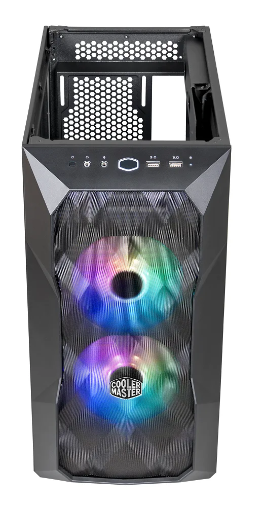 Cooler Master MasterBox TD300 Mesh Mini Tower Case - Black 4