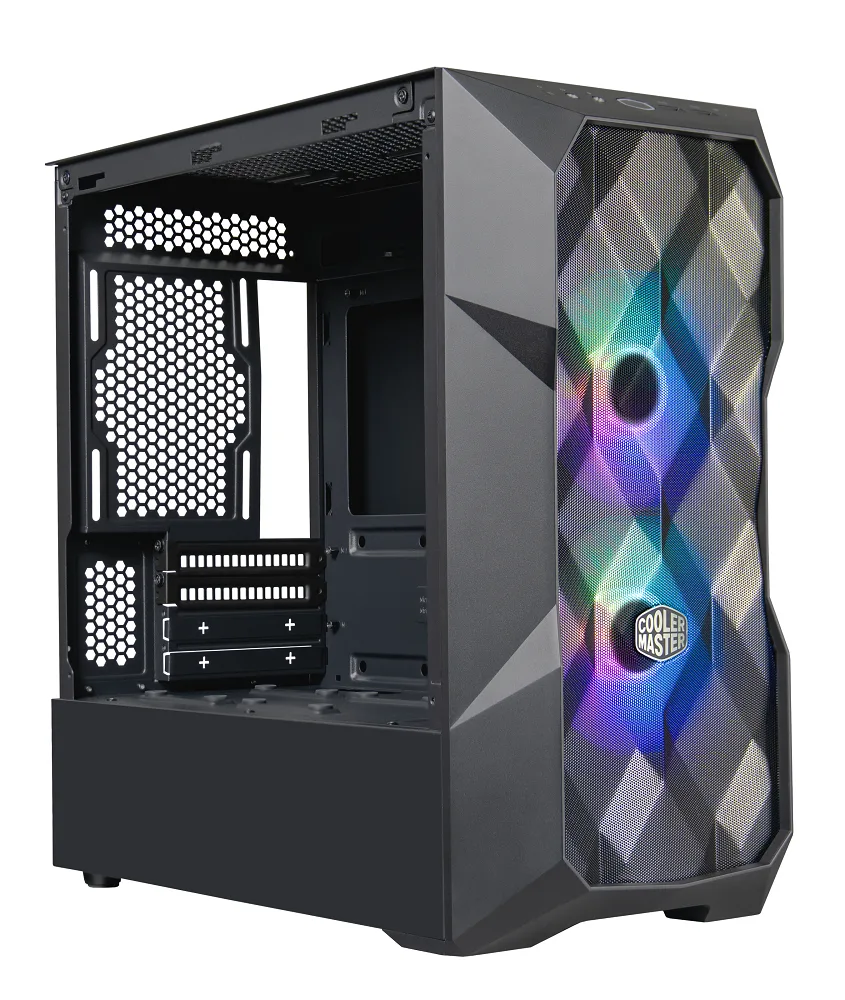 Cooler Master MasterBox TD300 Mesh Mini Tower Case - Black 5