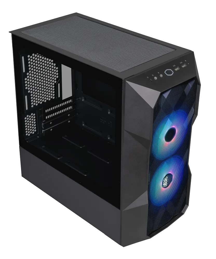Cooler Master MasterBox TD300 Mesh Mini Tower Case - Black 9