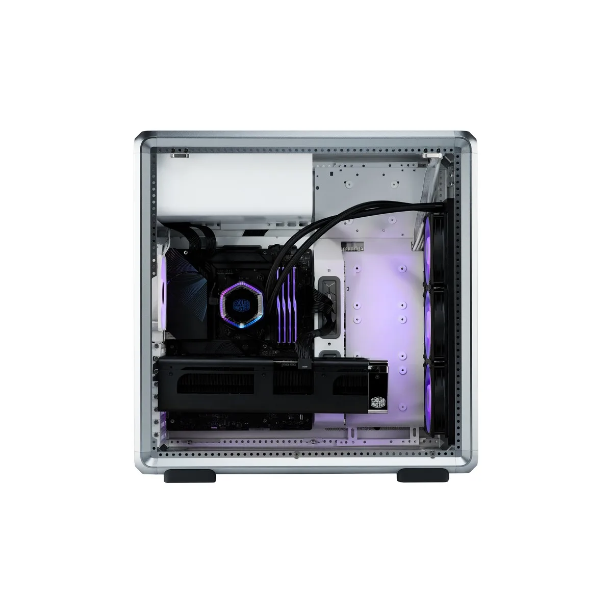 Cooler Master MasterFrame 600 Midi Tower - Silver 5