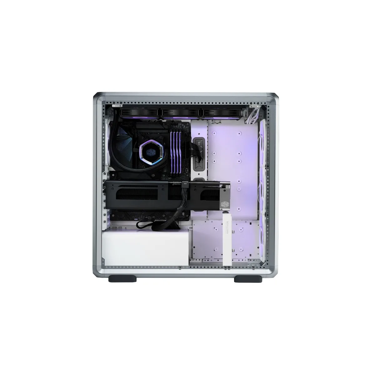 Cooler Master MasterFrame 600 Midi Tower - Silver 6