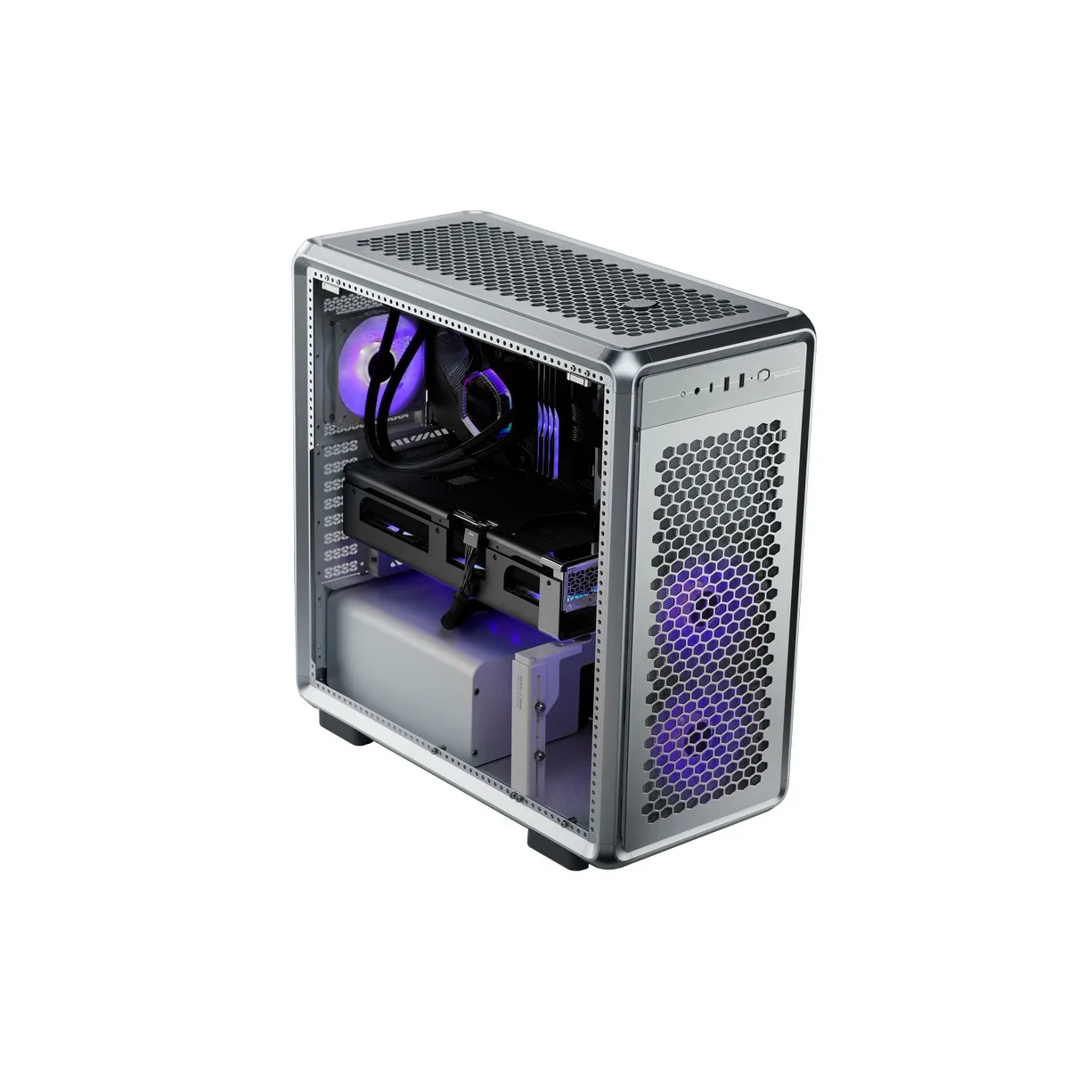 Cooler Master MasterFrame 600 Midi Tower - Silver 7