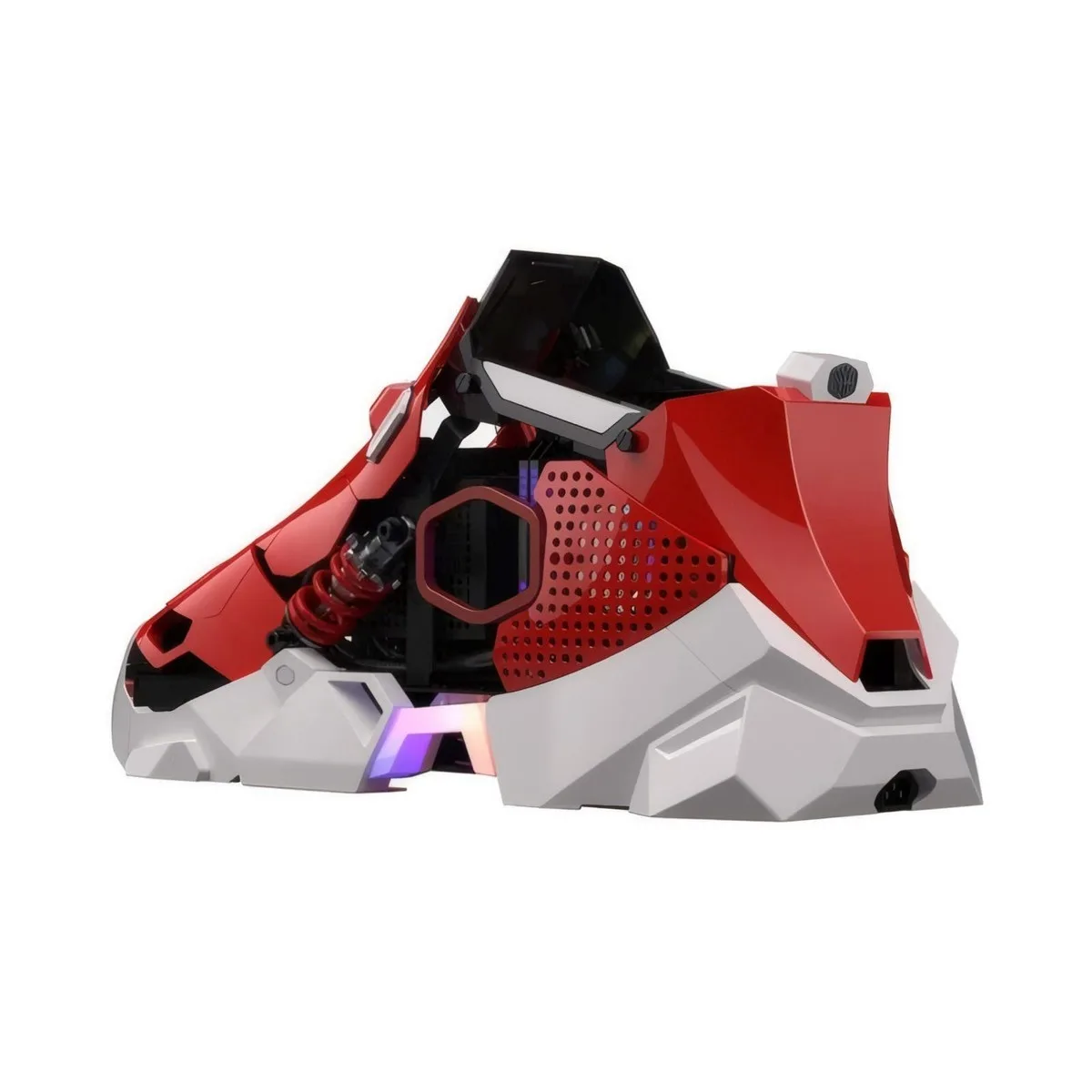 Cooler Master Sneaker X ITX Gaming Case - Red 3