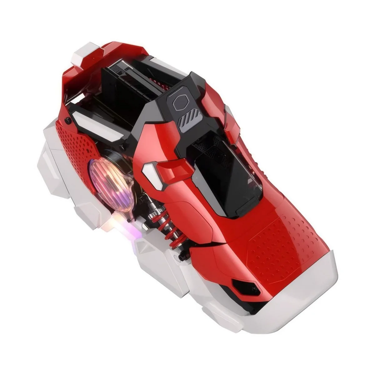 Cooler Master Sneaker X ITX Gaming Case - Red 6