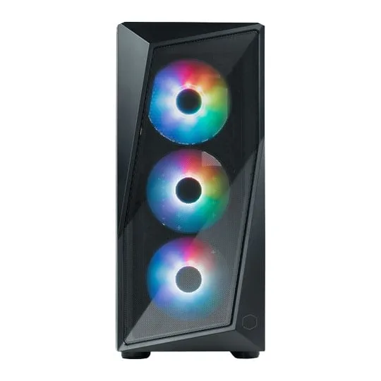 CoolerMaster CMP 520 Mid Tower TG PC Case - Black 3
