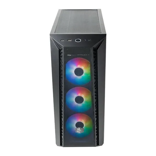 CoolerMaster MasterBox 520 Mesh ARGB Mid Tower TG PC Case 3