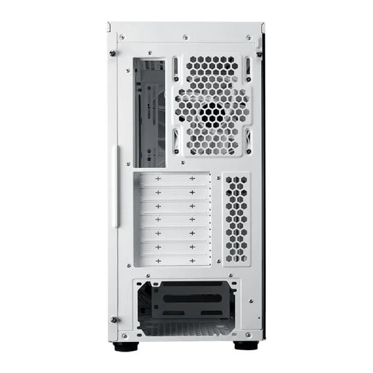 CoolerMaster MasterBox 600 White ARGB Mid Tower TG PC Case 4