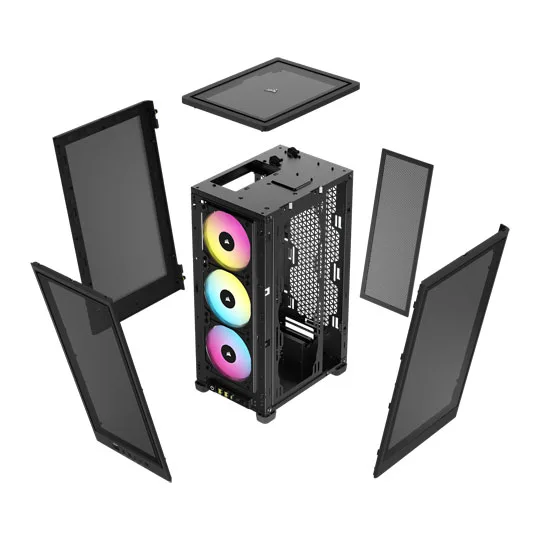 Corsair 2000D RGB Airflow Black Mini-ITX Case 4