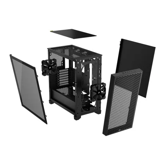 Corsair 3000D Airflow Black Tempered Glass Mid-Tower ATX Case 3