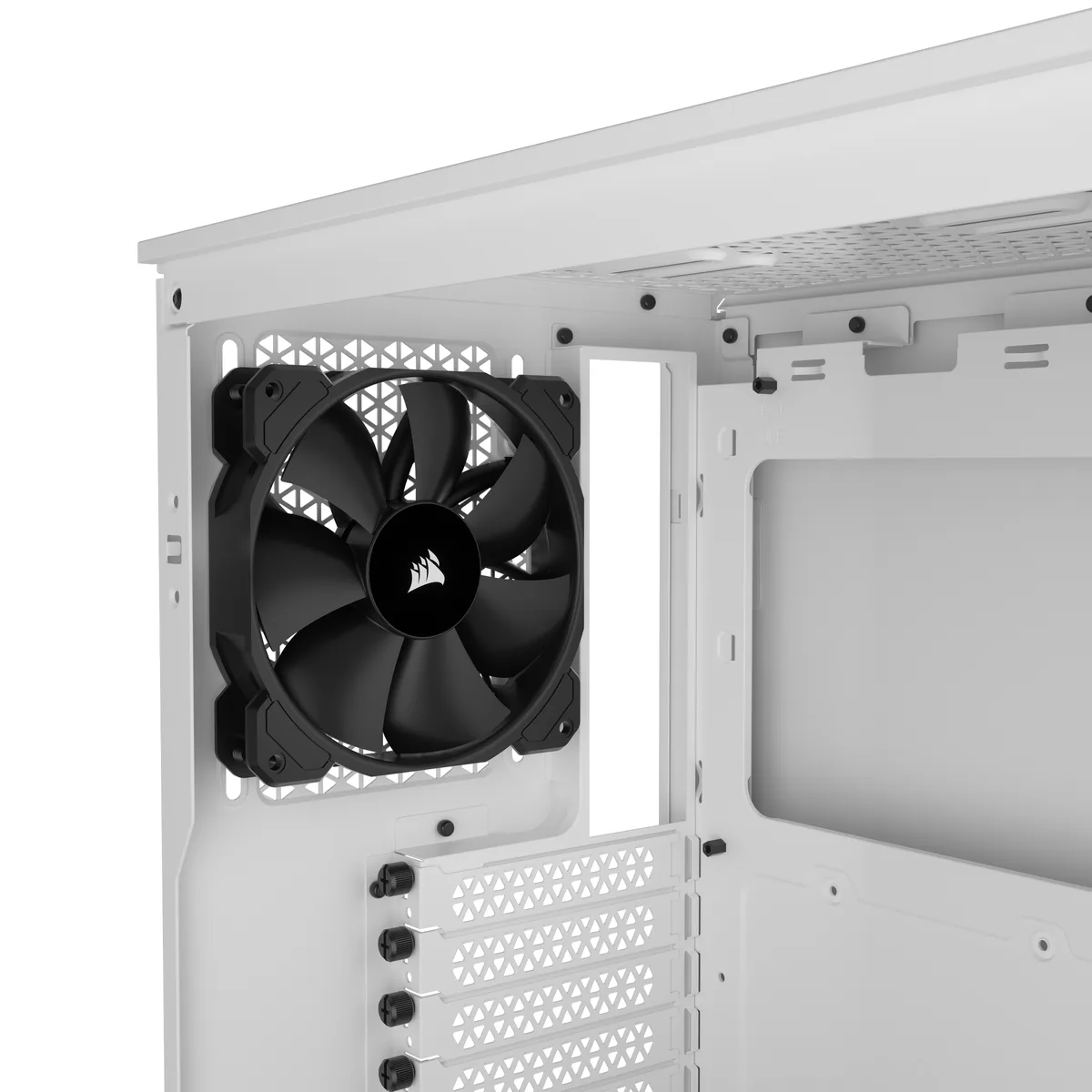 Corsair 3000D Tempered Glass Mid-Tower - White 10