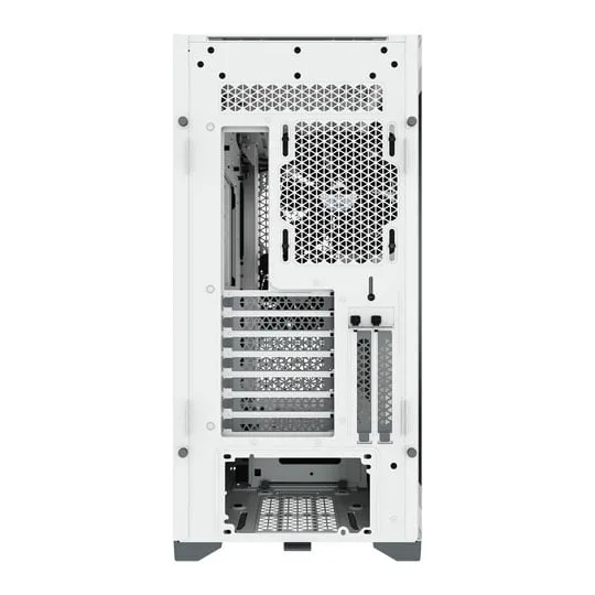 Corsair 5000D Airflow White Mid Tower Tempered Glass PC Gaming Case 4