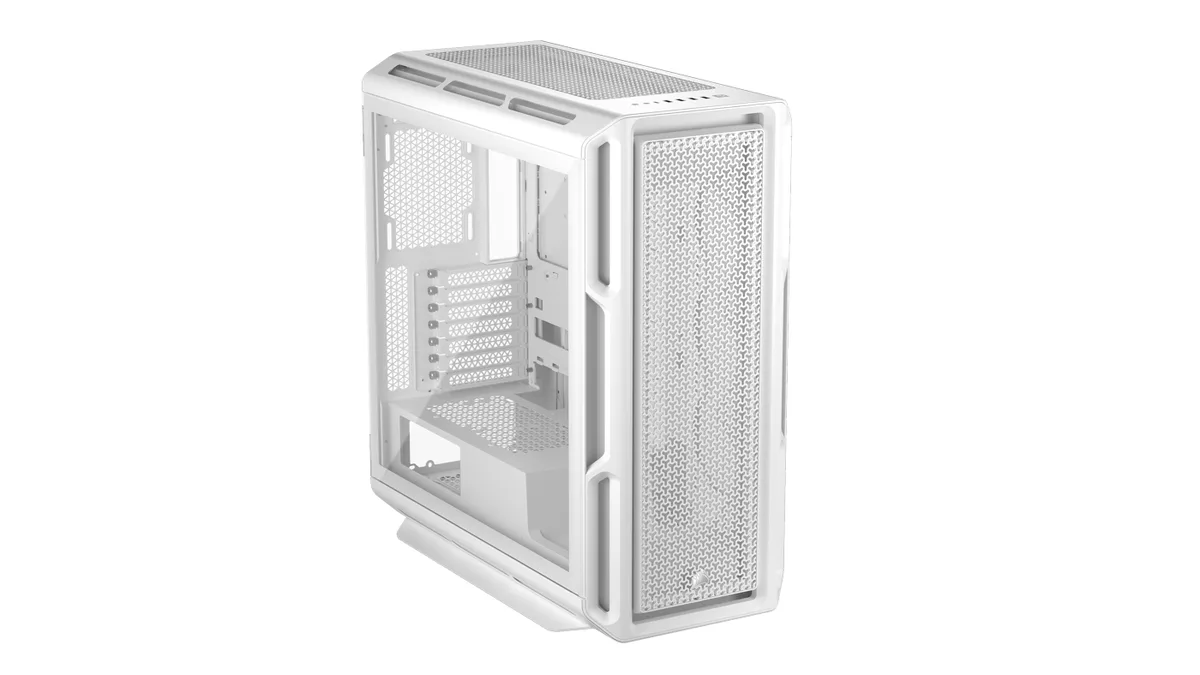 Corsair 5000T Mid-Tower PC Case - White 2