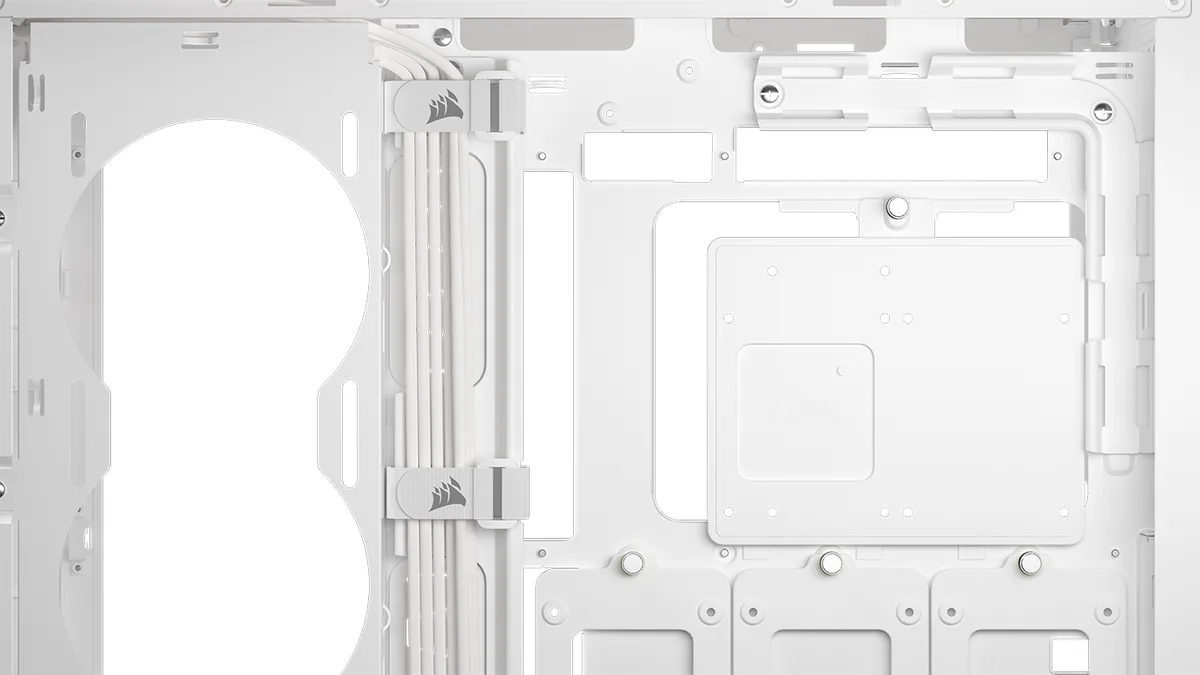 Corsair 5000T Mid-Tower PC Case - White 12