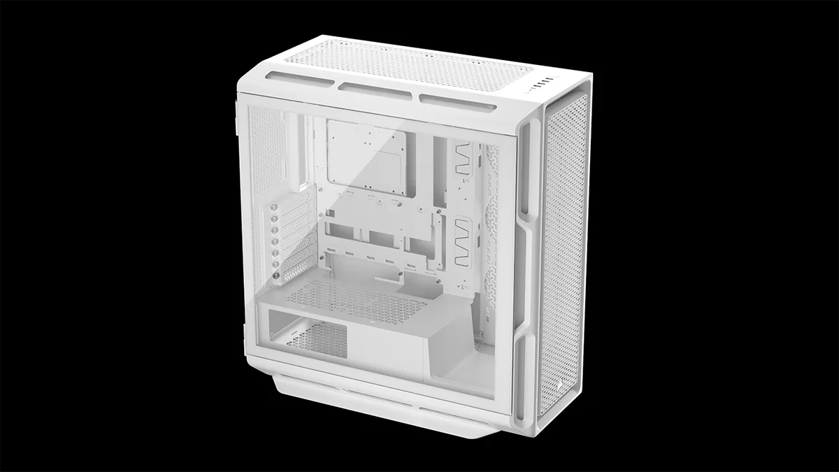 Corsair 5000T Mid-Tower PC Case - White 16