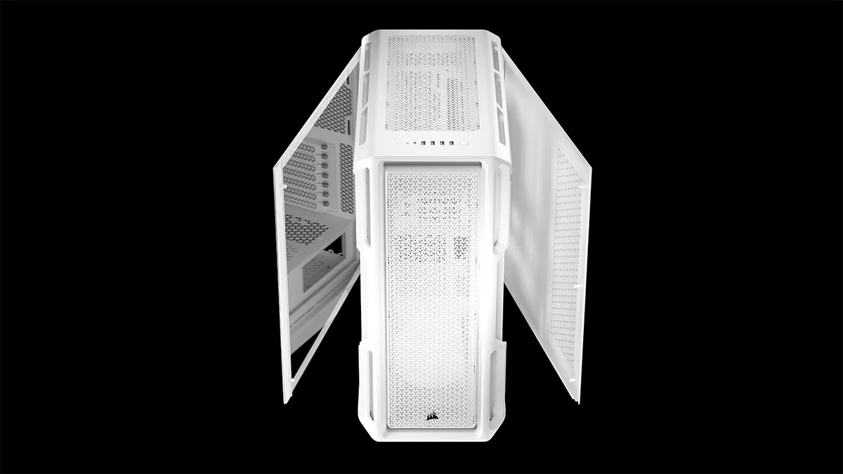Corsair 5000T Mid-Tower PC Case - White 19