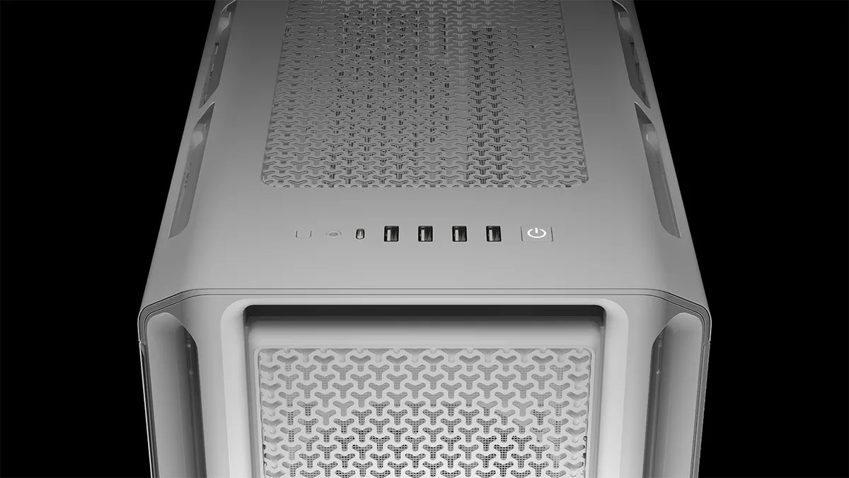 Corsair 5000T Mid-Tower PC Case - White 21