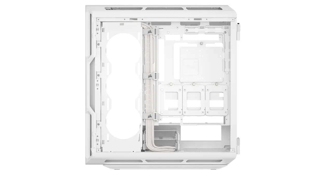 Corsair 5000T Mid-Tower PC Case - White 7