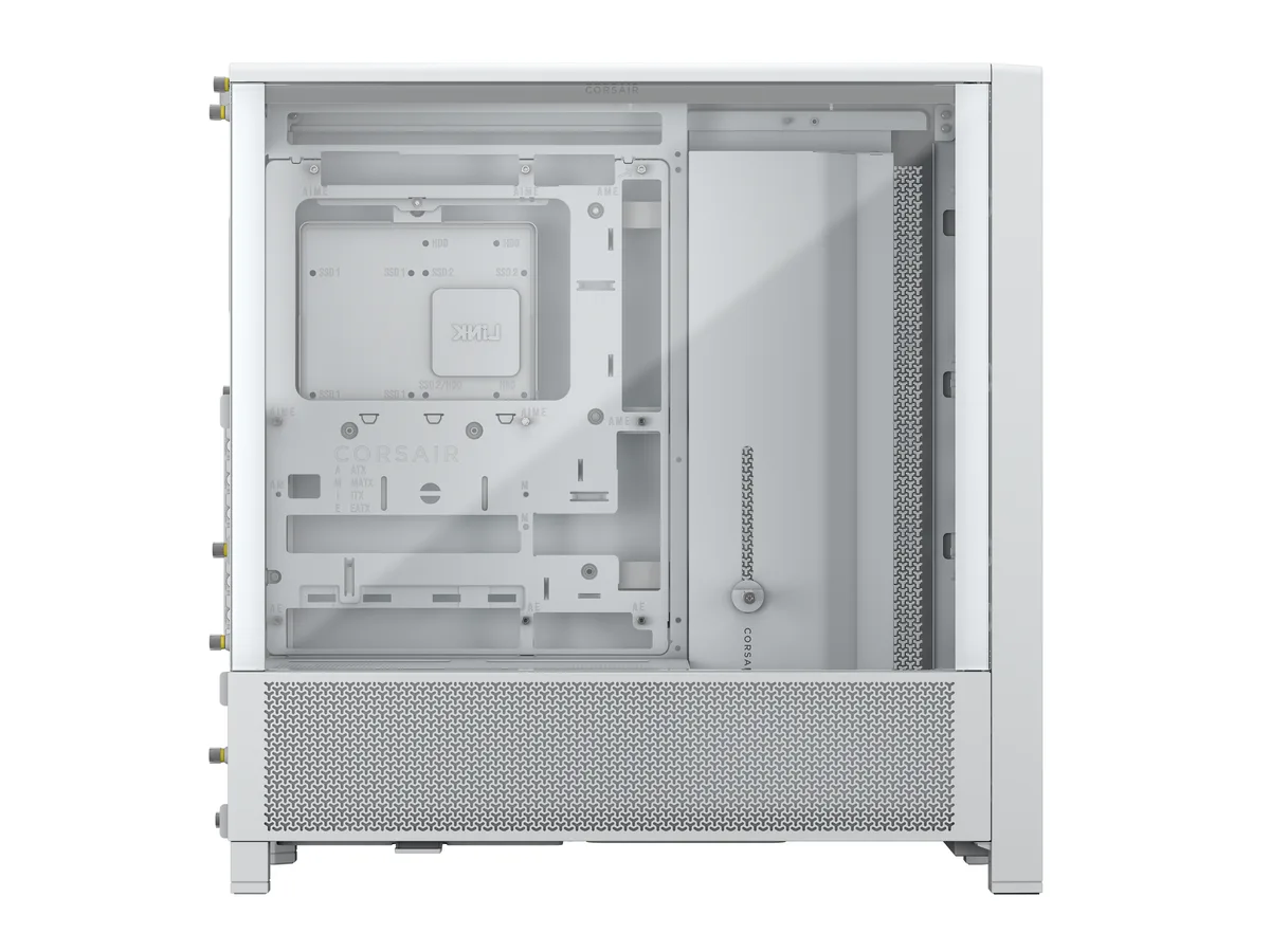 CORSAIR FRAME 4000D Mid-Tower PC Case - White 6
