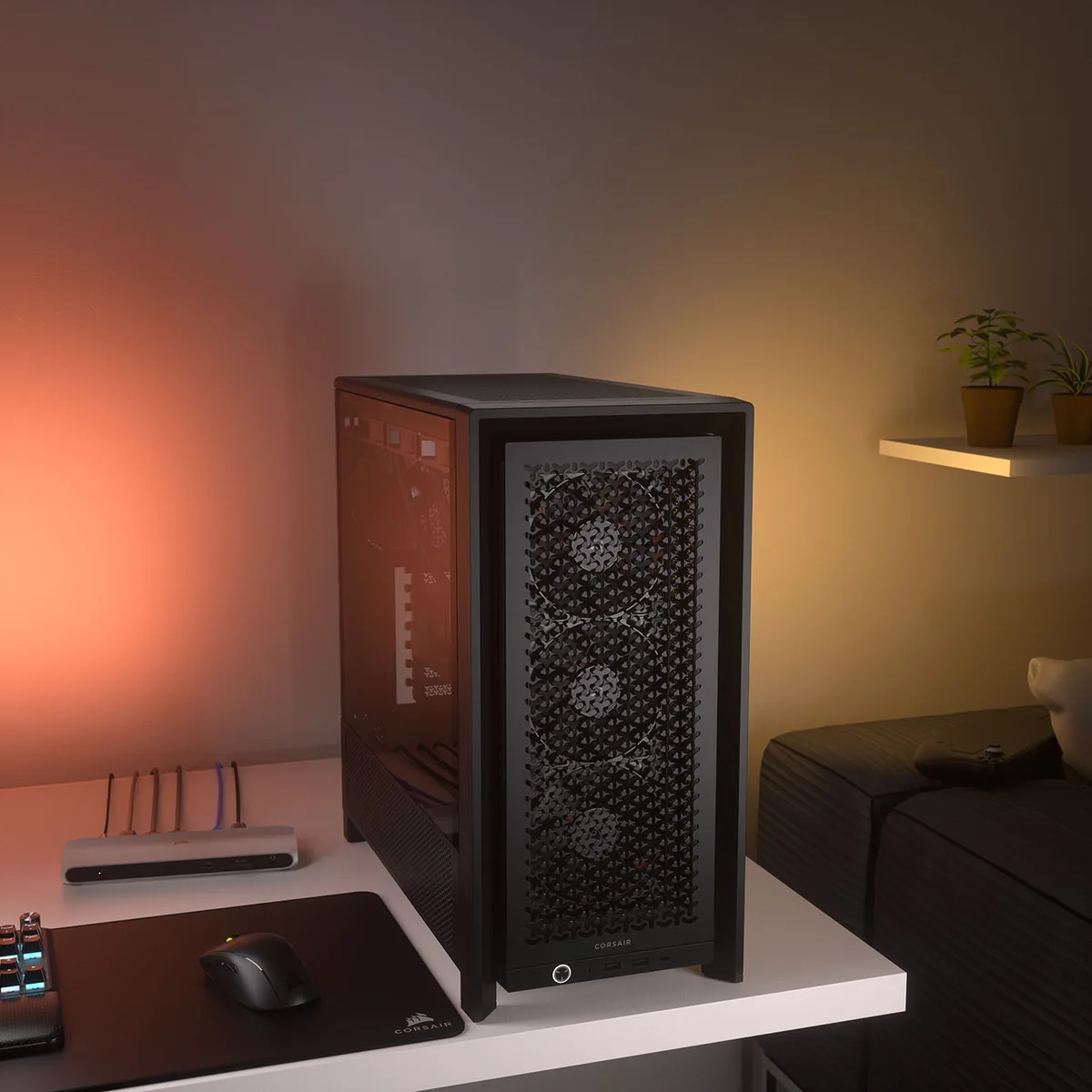 CORSAIR FRAME 4000D RS Modular Mid-Tower PC Case - Black 10