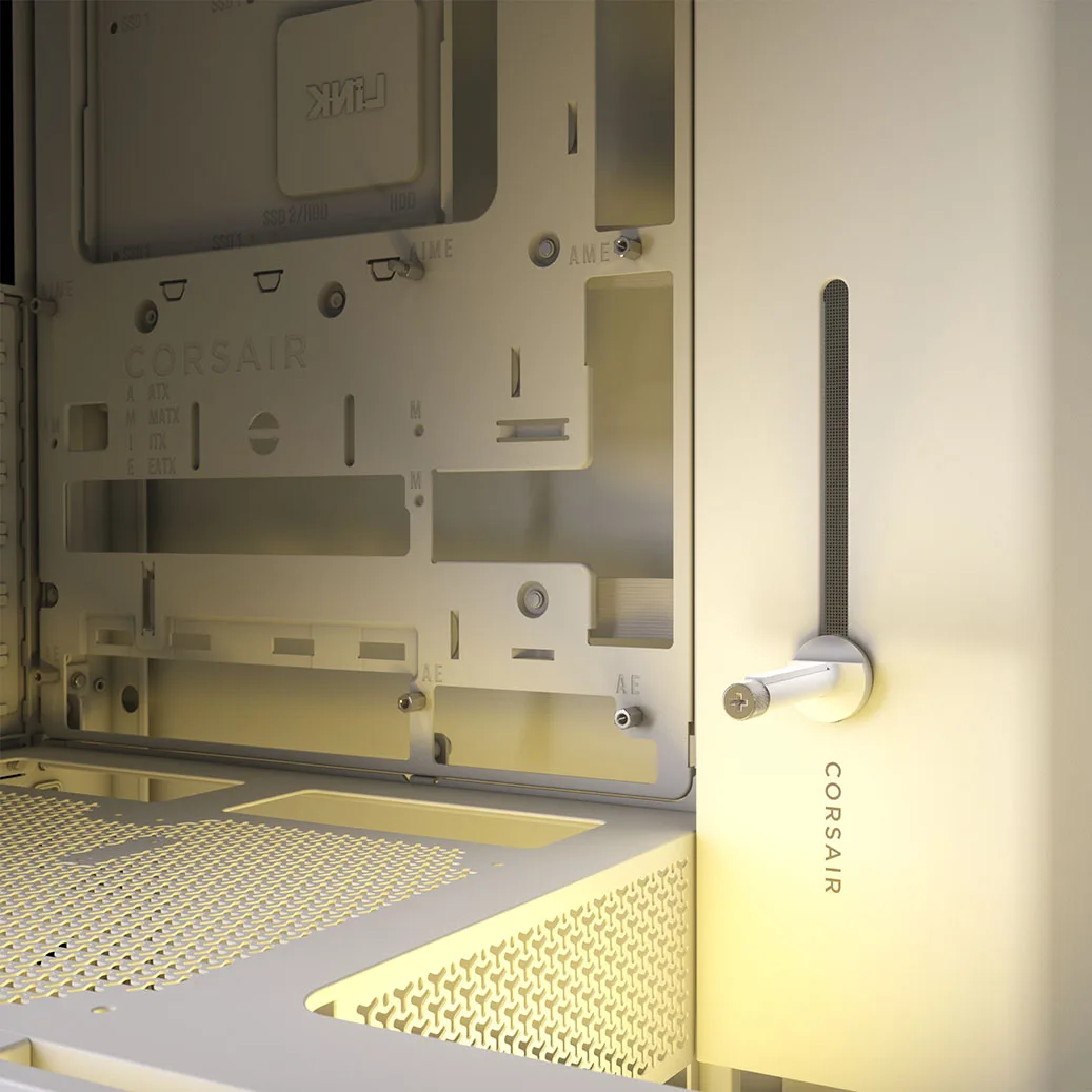 CORSAIR FRAME 4000D RS Modular Mid-Tower PC Case - White 15