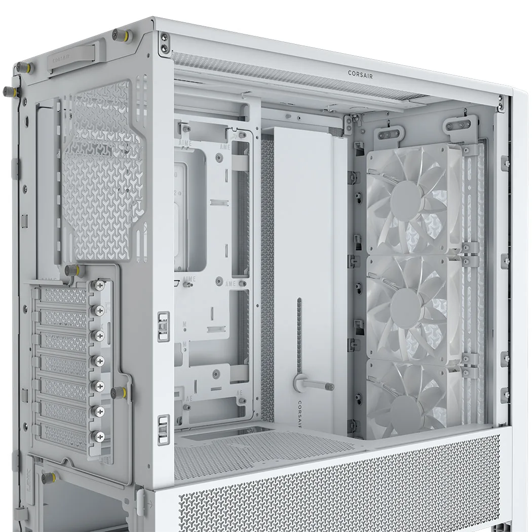 CORSAIR FRAME 4000D RS Modular Mid-Tower PC Case - White 3