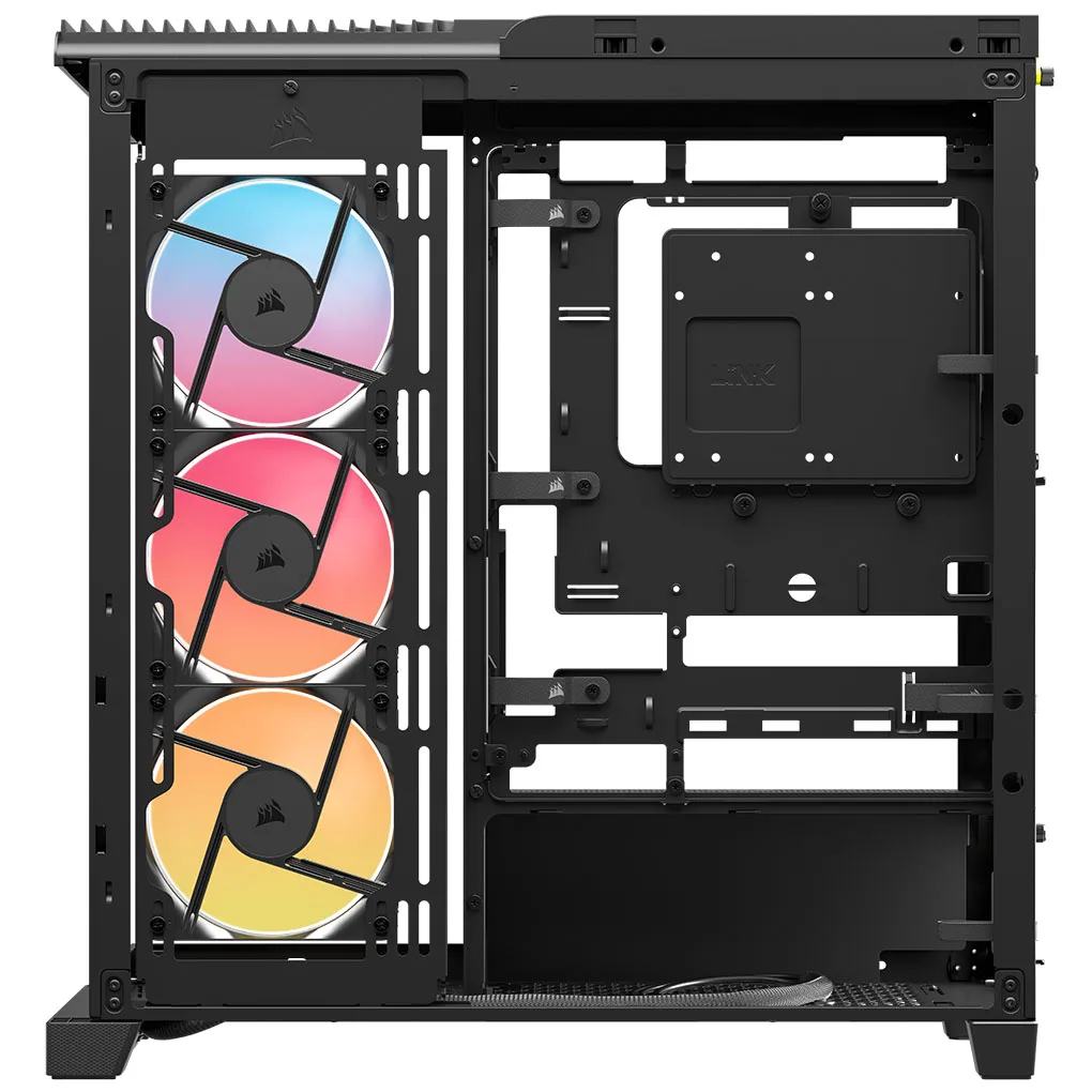 CORSAIR FRAME 4500X RS-R ARGB Panoramic Glass Mid-Tower PC Case, Black 9