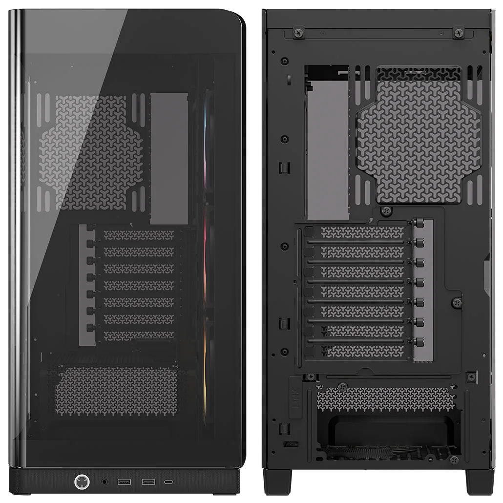 CORSAIR FRAME 4500X RS-R ARGB Panoramic Glass Mid-Tower PC Case, Black 10