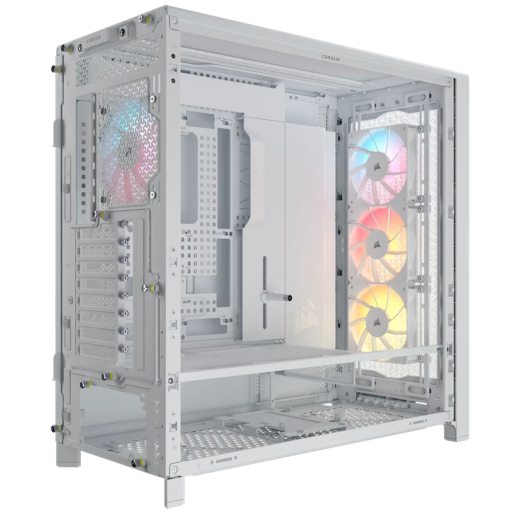 CORSAIR FRAME 5000D RS ARGB Modular Mid-Tower PC Case - White 2