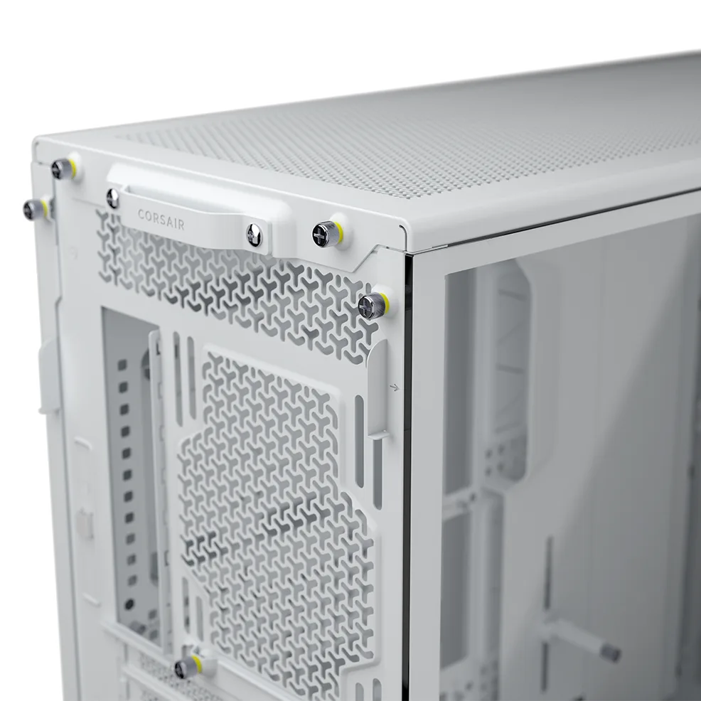 CORSAIR FRAME 5000D RS ARGB Modular Mid-Tower PC Case - White 11