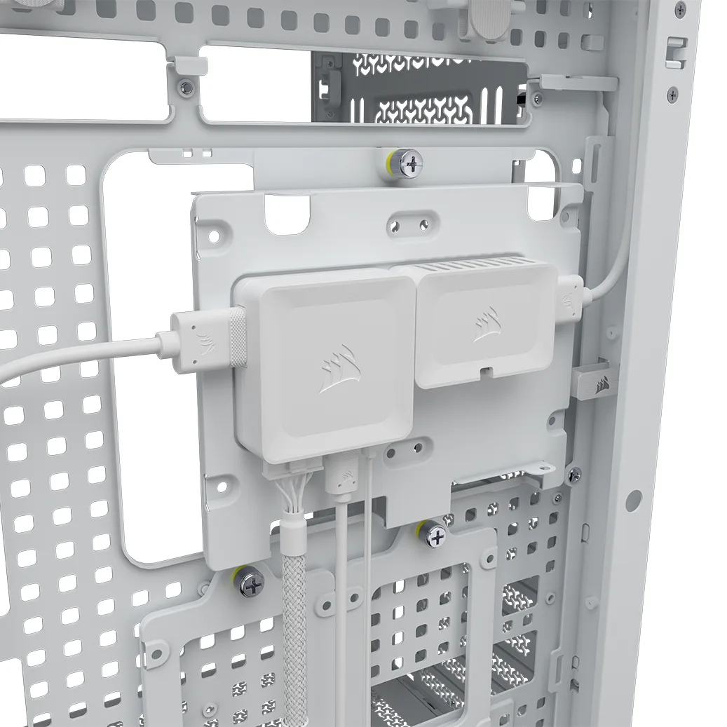 CORSAIR FRAME 5000D RS ARGB Modular Mid-Tower PC Case - White 13