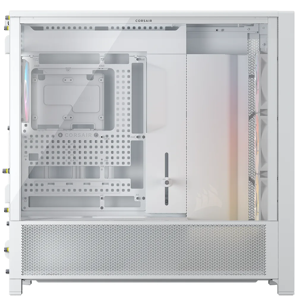 CORSAIR FRAME 5000D RS ARGB Modular Mid-Tower PC Case - White 4