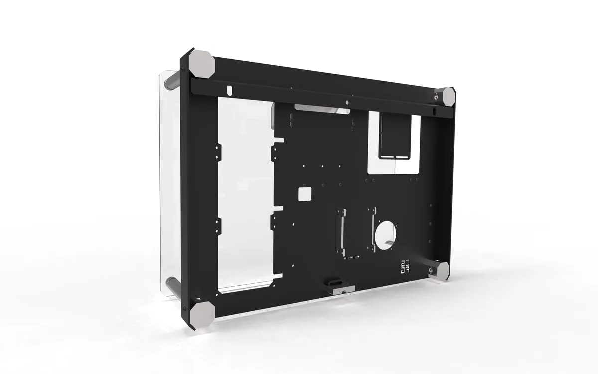 CSFG Creative Solutions For Gamers Frostbite M-ITX Wall mounted Chassis - Black 10