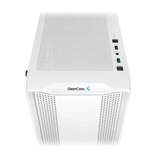 DeepCool CC560 V2 White Mid Tower Tempered Glass PC Gaming Case 3